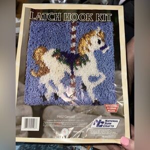 Latch Hook Fun Kit NIP By Yarn Kits Vintage